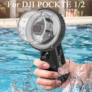 เคสกระเป๋ากล้องกันน้ำ60ม. สำหรับ DJI OSMO Pocket 1/2เคสเคสห่อหุ้มดำน้ำสำหรับ DJI OSMO Pocket 2ตัวยึดกล้องอุปกรณ์เสริม