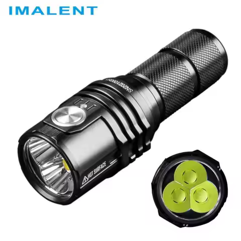 IMALENT MS03 EDC Powerful Flashlight 13000 Lumen Cree XHP70.2 LED Handlight Rechargeable Waterproof 