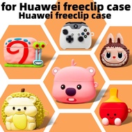 for Huawei freeclip case Shockproof Headphone Case Cover Huawei freeclip case Shockproof Silicone Co