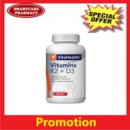 VITAHEALTH VITAMINS K2 + D3 90'S