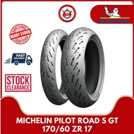[CLEARANCE STOCK] Michelin Pilot Road 5 GT 170/60 ZR 17 (TAHUN 2019) Tayar 170/60ZR17