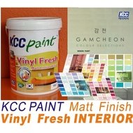 MULTI COLOURS KCC VINYL FRESH ( 5 L ) KCC PAINT VINYL FRESH / MATT INTERIOR FINISH /  EASY CLEAN & W