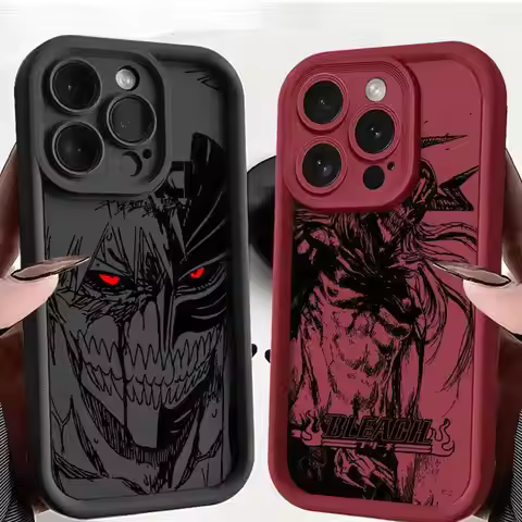 Anime BLEACH Kurosaki Ichigo Phone Case For Samsung S25 S24 S23 S22 S21 S20 F06 M16 Note 20 FE Plus 
