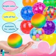 AINTP 10pcs TPR Crystal Ball, Squeezing Acne Solid Water Ball Pinching Toy, Funny Transparent Sphere