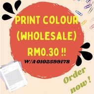 PRINT SERVICE PRINT COLOUR