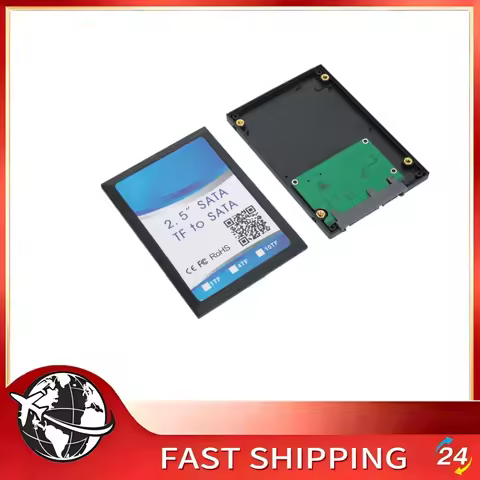 2.5-inch Enclosure TF//SDXC/MMC Card to 2.5-inch Hard Disk Box with High Speed FT1307 Chip (Not Incl