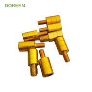 DOREEN Fishing Net Adaptor 10mm to 8mm Fishing Part Fishing Landing Net Aluminum Alloy Thread Adapto
