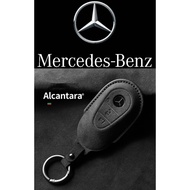 Mercedes Benz A C E S G CLA GLA GLC GLE GLK Decorative Alcantara Key Cover