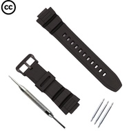CC Watch accessories pin buckle for Casio Men's Watch AE2000 2100 MCW-100H 110H W-S220 HDD-S100 spor