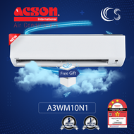 ACSON NON INVERTER R32 1.0HP-2.5HP A3WM10N/A3WN15N/A3WN20N/A3WM25N Penghawa Dingin Non Inverter
