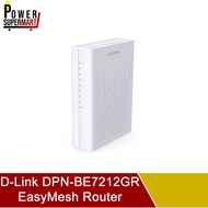 D-Link BE7200 | DPN-BE7212GR EasyMesh Router. Dual Band 10G. Wi-Fi 7. Local SG Stock