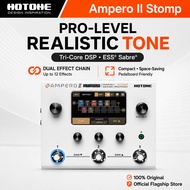 HOTONE Ampero II Stomp Guitar Multi Effects Amp Modeler 4-inch Touchscreen Dual Chain USB Audio