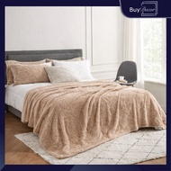 Buydecor Fleece Sherpa Blanket Kumot Soft Warm Double Sided Aircon Blanket Queen Double Single Size