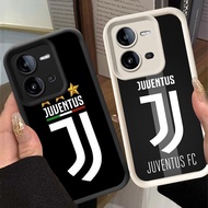 G-28 Juventus Casing for VIVO Y28 Y28s V25 V25E Y17S Black and white