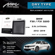 BMW F30 / F31 320D 2.0L L4 Diesel 2012 to 2019 33-2990MX Max Racing Exhaust Performance Drop-in Dry 