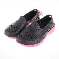 零碼出清~Skechers 兒童洞洞 娃娃鞋-黑/粉 86622LBKHP 特價715元(含運)《新動力》