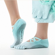 ถุงเท้าโยคะ Pilates Sugaroff Ballet Series ขนาด M สำหรับผู้ชายและผู้หญิง วัสดุไนลอนและยาง ดูดซับความ