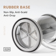 Stainless Steel Glass Teapot French Coffee Tea Percolator Filter Plunger 800Ml Manual Coffee Espress