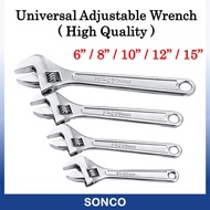 6'' / 8'' / 10'' / 12'' / 15'' Heavy Duty Adjustable Wrench Spanner Spanar HIDUP SPANA HIDUP for Rep