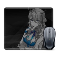 MONOCHROME CERES FAUNA vtuber gaming Mouse pad - HOLOLIVE Rubber material
