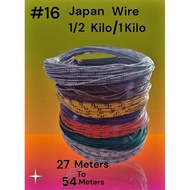 16 japan auto wire 1/2 kilo/1 kilo per roll..