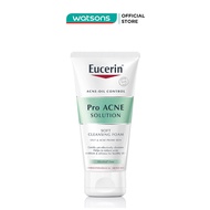 Sữa Rửa Mặt Tạo Bọt Eucerin Dịu Nhẹ Cho Da Mụn Pro Acne Solution Soft 50g