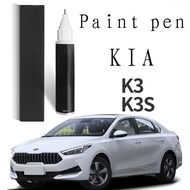 Paint pen suitable for Kia K3 touch-up pen transparent white pearl white k3s car accessories special original car paint repair.