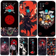 Case For infinix HOT 10 Silicon Phone Cover black tpu case Naruto Akatsuki Sasuke Sakura Itachi