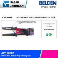 Zahardshop - BELDEN AP100007 Crimping Tool RJ45 Deluxe Modular Plug Tool