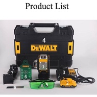 (100% original)DeWalt DW089LG Cordless Level Laser Automatic leveling cross laser level Green light 