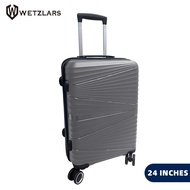 G.house WETZLARS กระเป๋าเดินทาง 24 นิ้ว รุ่น Cheryl-G24 ขนาด 43x24.5x66.5 สีเทา จัดส่งเร็ว