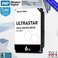Harddisk Internal - Wd Ultrastar 6Tb 3.5" Hdd/ Hd / Resmi / Harddisk