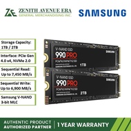 Samsung MZ-V9P1T0BW / MZ-V9P2T0BW 1TB / 2TB  990 PRO NVMe PCIe SSD Solid-State-Drive | Internal Soli