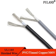 5/10M UL1185 Shielded Wire 26 24 22 20 18AWG Channel Audio Single Core 1C Electronic Copper Signal S