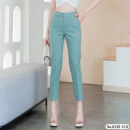 Maristar กางเกง9ส่วน No. 6118 ผ้ายืด Spandex