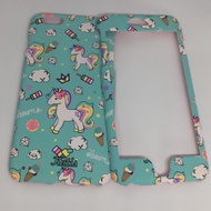 Kutis Case Iphone 6 Plus 6s (Kutis Horse Pattern Light Green Background)