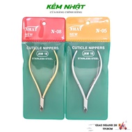 Combo of 5 Golden Semicircle and 5 White Semicircle, 16 nose skin cutting pliers, C45 steel material