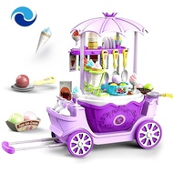 Ice Cream Shop Toys for Kid - Toddler Ice Cream Maker and Store Cart Pretend Playset Scoop and Learn Edutational Toy