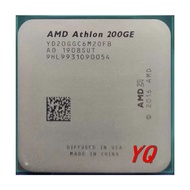 AMD Athlon 200GE X2 200GE 3.2GHz Dual-Core Quad-Thread CPU Processor YD200GC6M2OFB YD20GGC6M20FB Socket AM4
