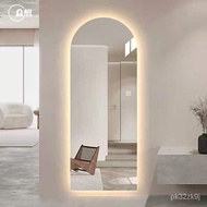 Smart Full-Length Mirror Light LuxuryinsFrameless Dressing MirrorledFull Body Mirror with Light Home Wall Mount Decorati