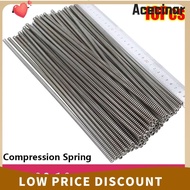 ACECINAR 10Pcs Long Coil Spring, 0.3 0.4 0.5 0.6 0.7 0.8 1mm 65Mn Spring Steel Compression Spring,  