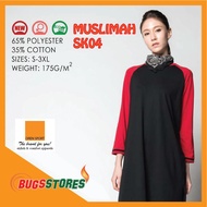 Oren Sport Female Girls Women Muslimah Long Sleeve Tee - Shirt - SK04