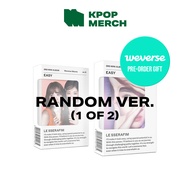 [+Weverse Gift] LE SSERAFIM - 3rd Mini Album [ EASY ] Weverse Albums ver.