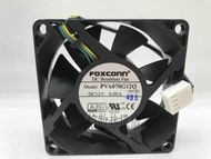 FOXCONN Foxconn 7025 PVA070G12Q DC12V 4สาย0.50A พัดลมทำความเย็น PWM power amplifire fan พัดลมระบายอากาศ