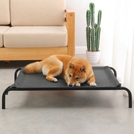 [SG Local Seller] Elevated Dog Bed Pet Bed Dog Cot Outdoor Home Cat Mesh Breathable Moisture-Proof Easy to Clean