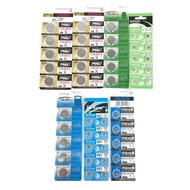 Lithium Coin Cell Battery CR2016/2025/2032 LR41/SR626SW/LR1103/LR54
