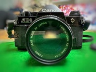 Canon AE-1 Program 菲林機連50MM F1.4鏡（機身靚但鏡有霧同輕微霉）
