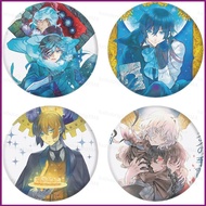 HT The Case Study of Vanitas Tinplate Badge Mirror Keychain Backpack Pendant Anime Periphery Accesso