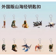 Tung Tung Tung Sahur Tralalero Tralala Bananini Keychain Italian Brainrot Crocodilo Bombardino Keych