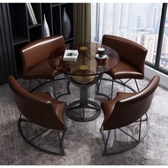 GoodLuck โต๊ะอาหาร พร้อมเก้าอี้ 4 ที่นั่ง เก้าอี้ โต๊ะนักเรียน โรงเรียน โต๊ะอเนกประสงต์ T70